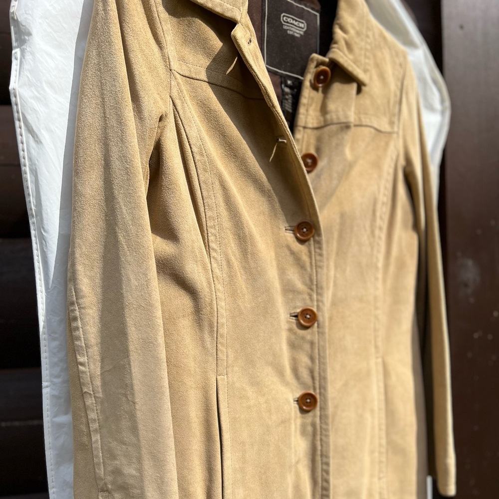 Vintage Coach Suede Jacket - XS